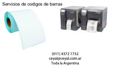 Servicios de codigos de barras