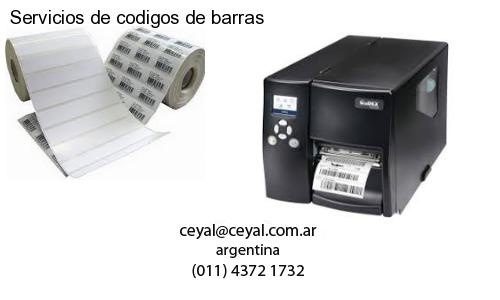 Servicios de codigos de barras