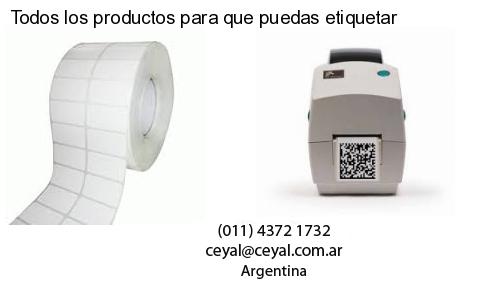 Todos los productos para que puedas etiquetar