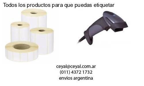 Todos los productos para que puedas etiquetar