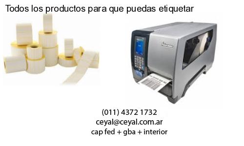 Todos los productos para que puedas etiquetar
