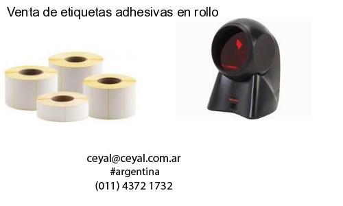 Venta de etiquetas adhesivas en rollo