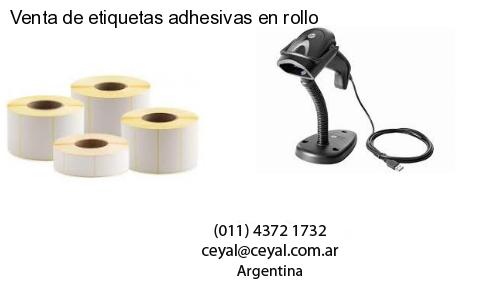 Venta de etiquetas adhesivas en rollo