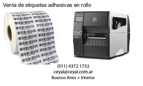 Venta de etiquetas adhesivas en rollo