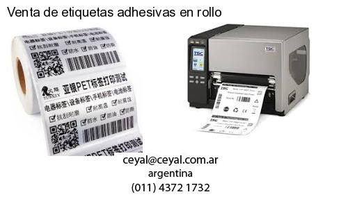 Venta de etiquetas adhesivas en rollo