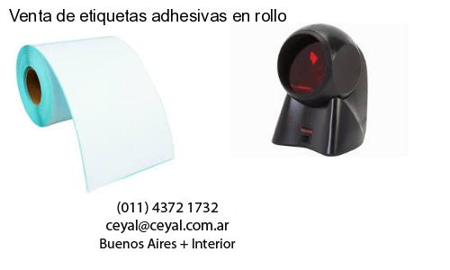 Venta de etiquetas adhesivas en rollo
