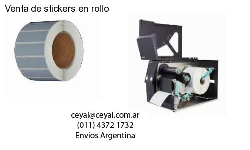 Venta de stickers en rollo