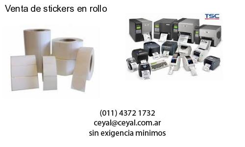 Venta de stickers en rollo
