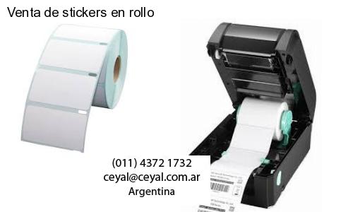 Venta de stickers en rollo