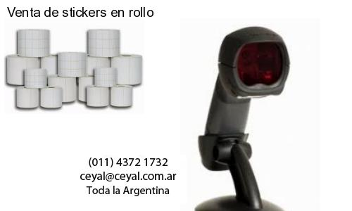 Venta de stickers en rollo