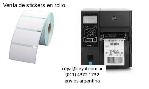 Venta de stickers en rollo