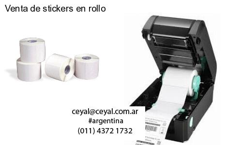 Venta de stickers en rollo