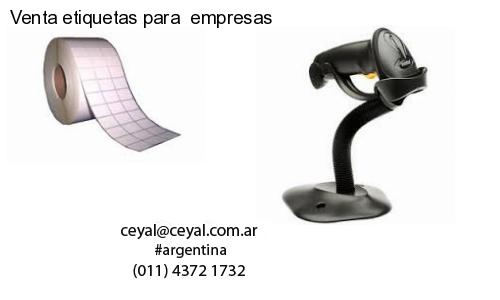Venta etiquetas para empresas
