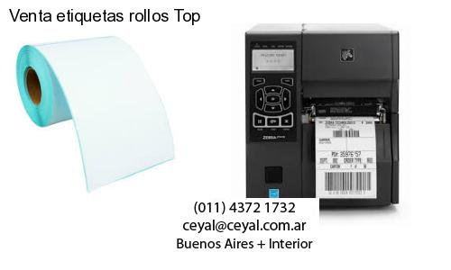 Venta etiquetas rollos Top