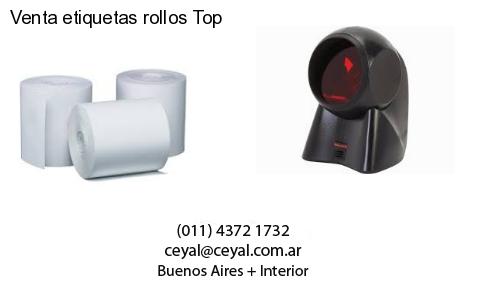 Venta etiquetas rollos Top