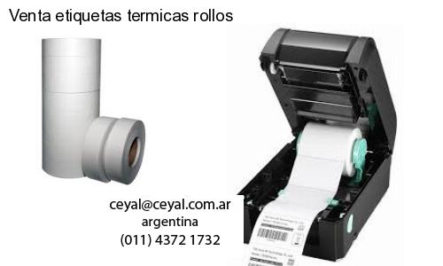 Venta etiquetas termicas rollos