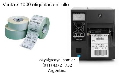 etiquetas en rollo 9 x 14