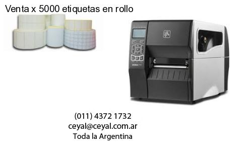 etiquetas en rollo 4 x 8