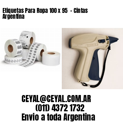 Etiquetas Para Ropa 100 x 95  – Cintas Argentina
