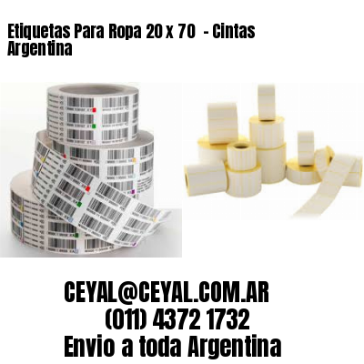 Etiquetas Para Ropa 20 x 70  – Cintas Argentina