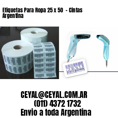 Etiquetas Para Ropa 25 x 50  – Cintas Argentina