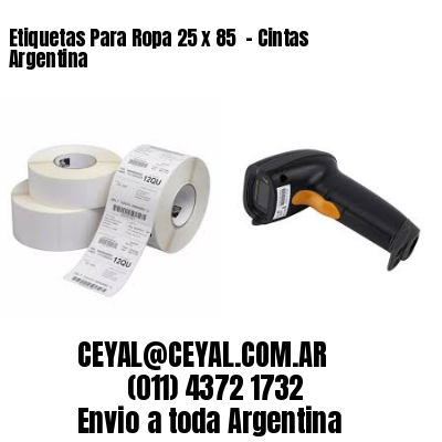 Etiquetas Para Ropa 25 x 85  – Cintas Argentina