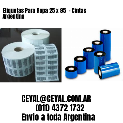 Etiquetas Para Ropa 25 x 95  – Cintas Argentina