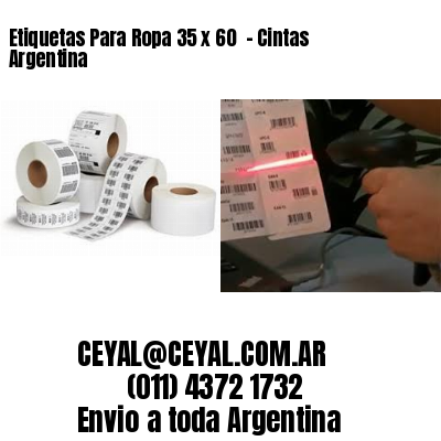 Etiquetas Para Ropa 35 x 60  – Cintas Argentina