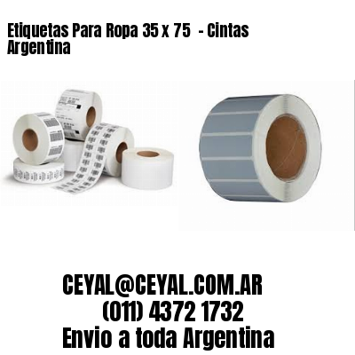 Etiquetas Para Ropa 35 x 75  – Cintas Argentina