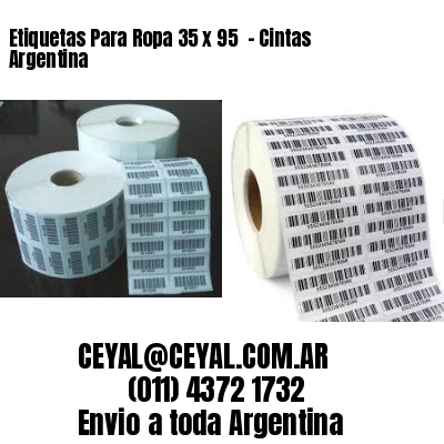 Etiquetas Para Ropa 35 x 95  – Cintas Argentina