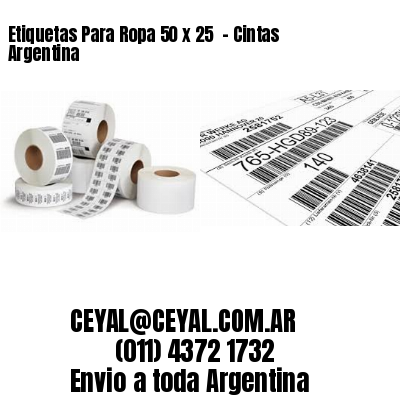 Etiquetas Para Ropa 50 x 25  – Cintas Argentina