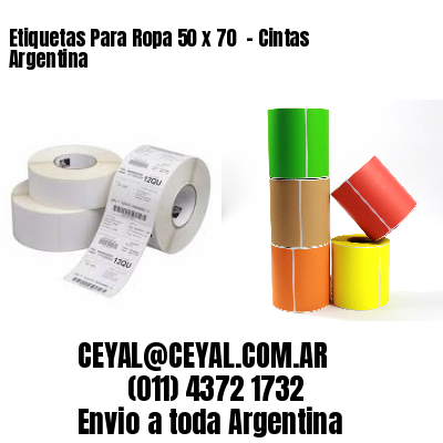 Etiquetas Para Ropa 50 x 70  – Cintas Argentina