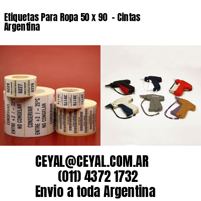 Etiquetas Para Ropa 50 x 90  – Cintas Argentina