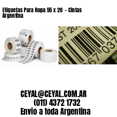 Etiquetas Para Ropa 55 x 20  – Cintas Argentina
