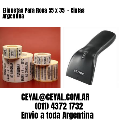 Etiquetas Para Ropa 55 x 35  – Cintas Argentina