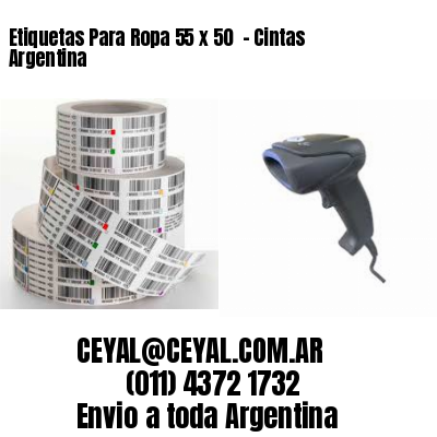 Etiquetas Para Ropa 55 x 50  – Cintas Argentina