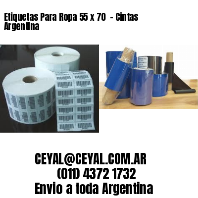 Etiquetas Para Ropa 55 x 70  – Cintas Argentina