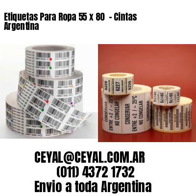 Etiquetas Para Ropa 55 x 80  – Cintas Argentina
