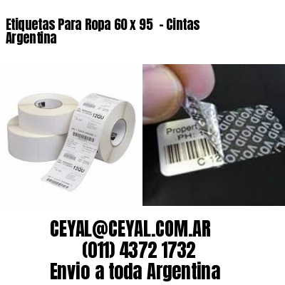 Etiquetas Para Ropa 60 x 95  – Cintas Argentina