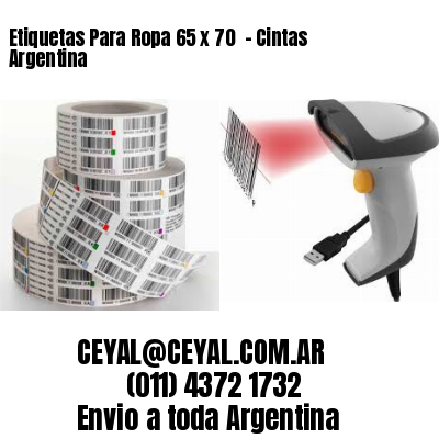 Etiquetas Para Ropa 65 x 70  – Cintas Argentina