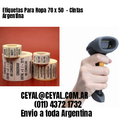 Etiquetas Para Ropa 70 x 50  – Cintas Argentina