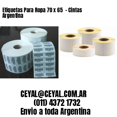 Etiquetas Para Ropa 70 x 65  – Cintas Argentina