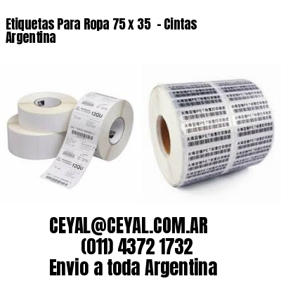 Etiquetas Para Ropa 75 x 35  – Cintas Argentina