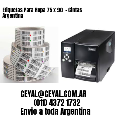 Etiquetas Para Ropa 75 x 90  – Cintas Argentina