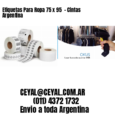 Etiquetas Para Ropa 75 x 95  – Cintas Argentina