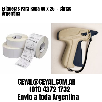Etiquetas Para Ropa 80 x 25  – Cintas Argentina