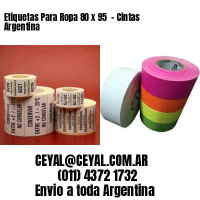 Etiquetas Para Ropa 80 x 95  – Cintas Argentina