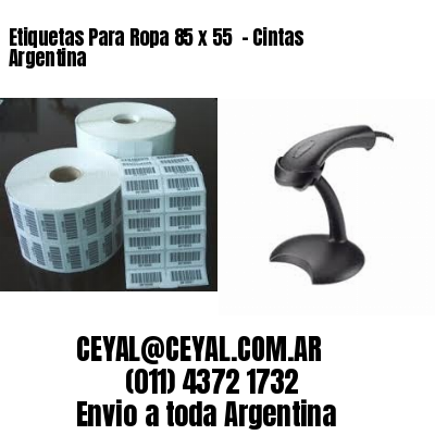 Etiquetas Para Ropa 85 x 55  – Cintas Argentina
