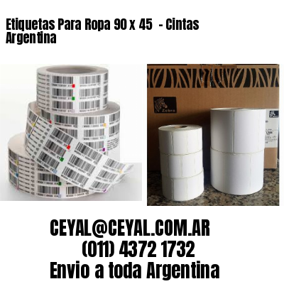 Etiquetas Para Ropa 90 x 45  – Cintas Argentina