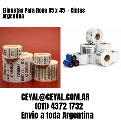 Etiquetas Para Ropa 95 x 45  – Cintas Argentina